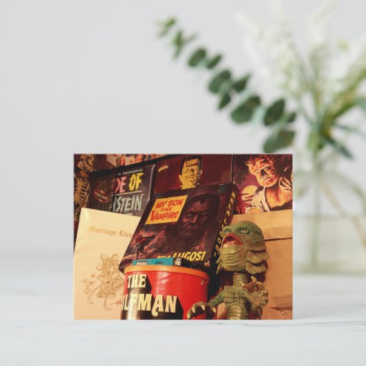 MONSTERS Postkarte (Stehend Vorderseite)