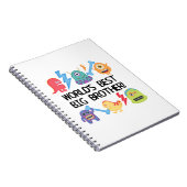Monsters World Best Big Brother Notizblock (Rechte Seite)