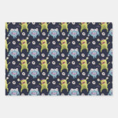 Monsters Wrapping Paper Sheets Geschenkpapier Set (Vorderseite)