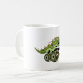 Monstersaurus LKW Kaffeetasse (Vorderseite Links)
