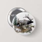 Monsterstier-Trophäedollar Button (Vorne & Hinten)