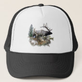 Monsterstier-Trophäedollar Truckerkappe (Vorderseite)