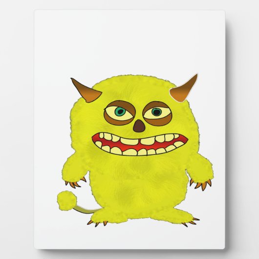 Monstertroll-Halbkugel Fotoplatte (Vorderseite)