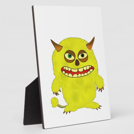 Monstertroll-Halbkugel Fotoplatte (Seite)