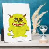 Monstertroll-Halbkugel Fotoplatte (Seite)