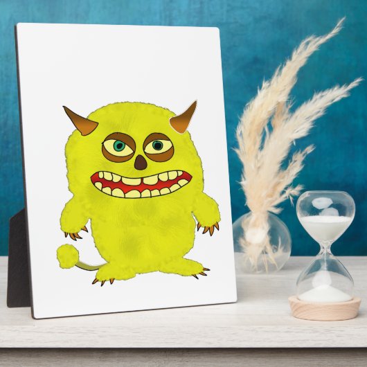 Monstertroll-Halbkugel Fotoplatte (Seite)