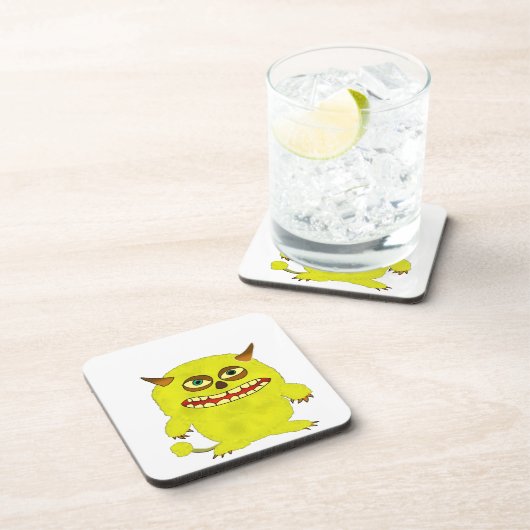 Monstertroll-Halbkugel Getränkeuntersetzer (Rechte Seite)