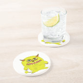 Monstertroll-Halbkugel Getränkeuntersetzer (Seite)