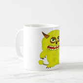 Monstertroll-Halbkugel Kaffeetasse (Vorderseite Links)