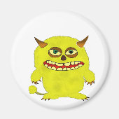 Monstertroll-Halbkugel Magnet (Vorne)