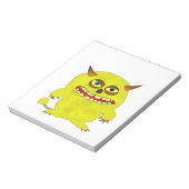 Monstertroll-Halbkugel Notizblock (Rotiert)