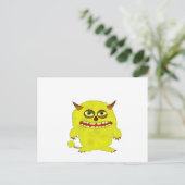 Monstertroll-Halbkugel Postkarte (Stehend Vorderseite)