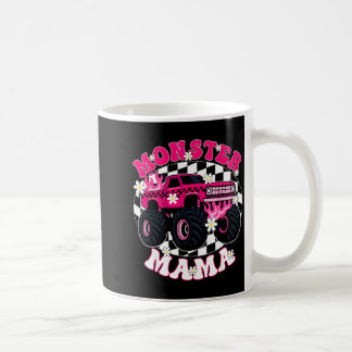 Monstertruck-Mutter Retro-Monstermama Monstertruck Kaffeetasse