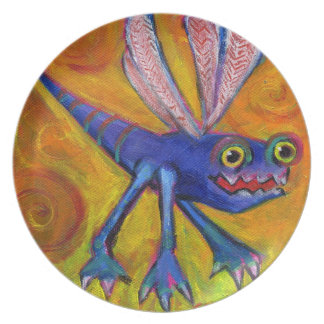 Monsterwanzenplatte Melaminteller