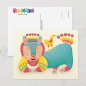 Monstrissimo Postcard Postkarte (Vorne/Hinten)