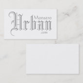 Monstro Urban.com Visitenkarten Visitenkarte (Vorne/Hinten)