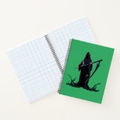 Monströse Muskeln: Eigenes Halloween-Notebook Notizblock (Innenseite)