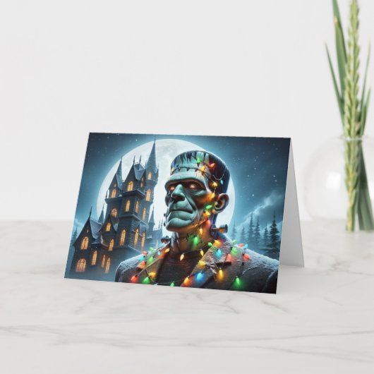 Monstrosiger Merrymaking Karte (Vorderseite)