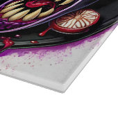 Monstrosisches Halloween Küche Kunst Schneidebrett (Ecke)