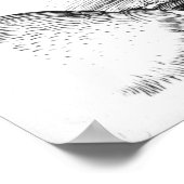 Monstrosisches Schwein Poster (Ecke)