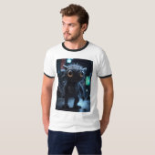 Monstrous Marvel: Kreatives Monster Design-Shirt T-Shirt (Vorne ganz)