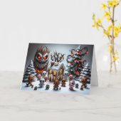 Monstrous Merriment Karte (Gelbe Blume)