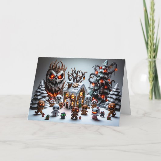 Monstrous Merriment Karte (Vorderseite)