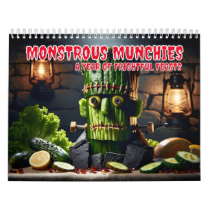 Monstrouse Munchies: Ein Jahr fürchterlicher Feste Kalender