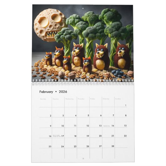 Monstrouse Munchies: Ein Jahr fürchterlicher Feste Kalender (Feb 2026)