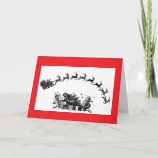 Monstrously Wonderful/ Dark Santa Feiertagskarte