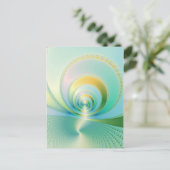 Monsun - Fraktal Postkarte (Stehend Vorderseite)