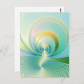 Monsun - Fraktal Postkarte (Vorne/Hinten)