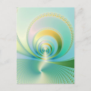 Monsun - Fraktal Postkarte