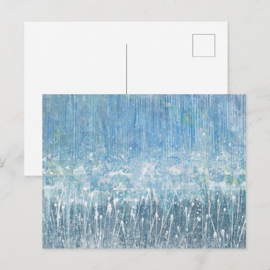 Monsun Postkarte (Vorne/Hinten)