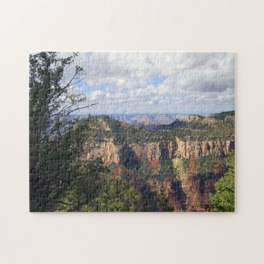 Monsun Saison im Nordteil des Grand Canyon Puzzle (Horizontal)