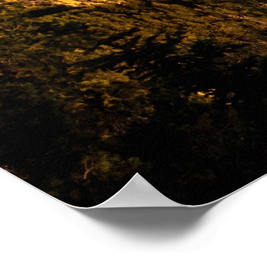 Monsun über Albuquerque Poster (Ecke)