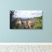 Monsunsaison im Norden des Grand Canyon Leinwanddruck (Insitu (Holzboden))
