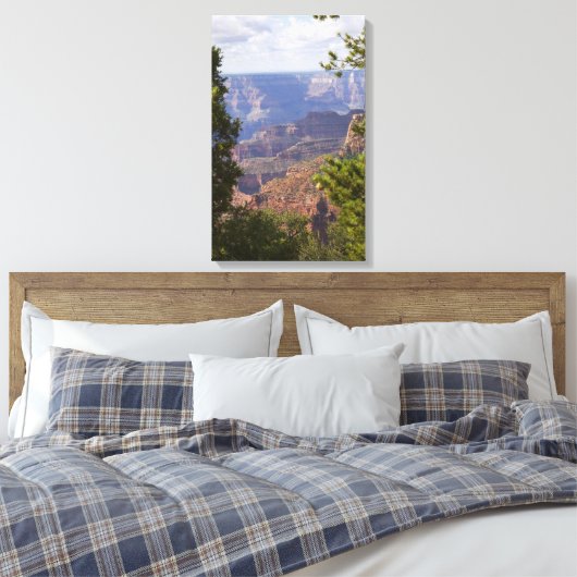 Monsunsaison im Norden des Grand Canyon Leinwanddruck (Insitu (Schlafzimmer))