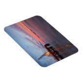 Monsunzeit und Sonnenuntergang Magnet (Rechte Seite)