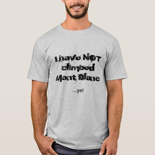 Mont Blanc 1 T-Shirt (Vorderseite)