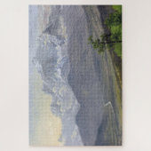 Mont Blanc, Albert Bierstadt Puzzle (Vertikal)