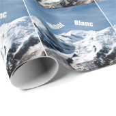 Mont Blanc Berg - Prachtvoll! Geschenkpapier (Rolleneckpunkt)