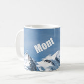 Mont Blanc Berg - Prachtvoll! Kaffeetasse (Vorderseite Links)