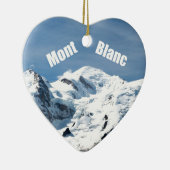 Mont Blanc Berg - Prachtvoll! Keramikornament (Rechts)