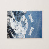 Mont Blanc Berg - Prachtvoll! Puzzle (Horizontal)
