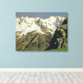 Mont-Blanc-Berge, 1897 Leinwanddruck (Insitu (Holzboden))