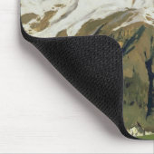 Mont Blanc-Berge, 1897 Mousepad (Ecke)