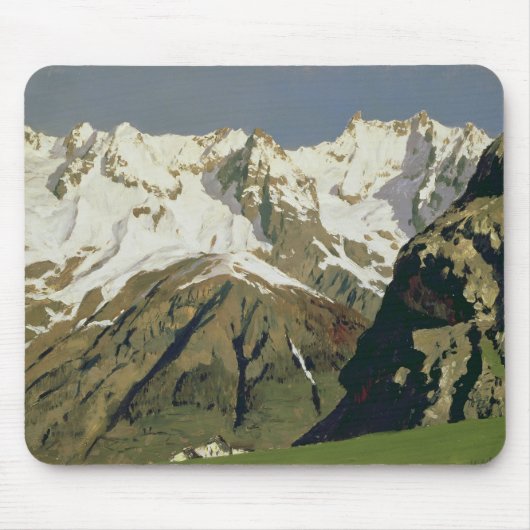 Mont Blanc-Berge, 1897 Mousepad (Vorne)