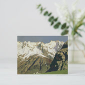 Mont-Blanc-Berge, 1897 Postkarte (Stehend Vorderseite)