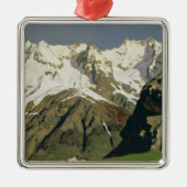 Mont Blanc-Berge, 1897 Silbernes Ornament (Vorne)